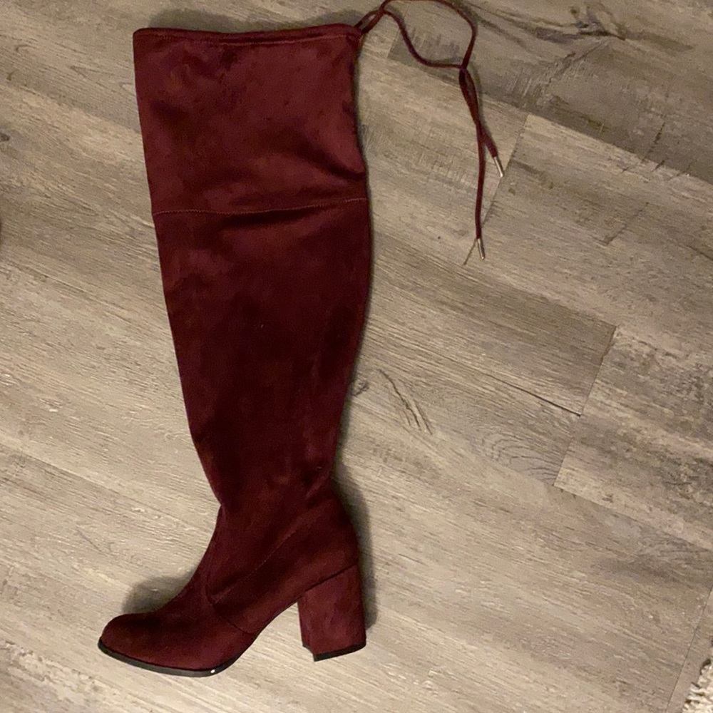 Torrid heeled knee high boots